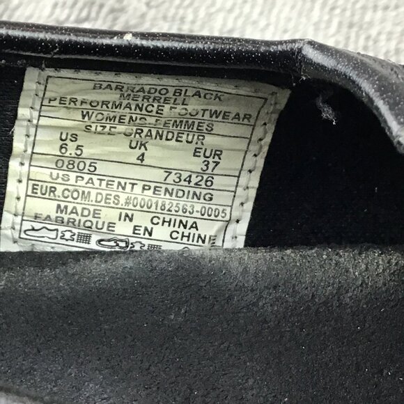 Merrell Barfado Performance Footwear Shoes Size 6.5 Zip Up Slip On - Picture 10 of 11